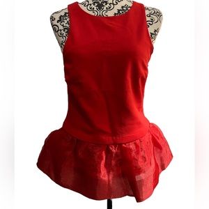 Zara peplum top